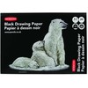 Clairefontaine Derwent Juodas Drawing Paper A3 - 200gram - 20 arkuszy