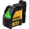 Savaime susireguliuojantis kryžminių linijų lazeris DeWalt DW088CG, žalio spindulio