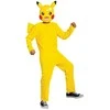 Disguise Karnavalinis kostiumas Pokemon Pikachu kostiumas geltonas persirengimas Kigurumi 150-163 cm (14-16 metų)