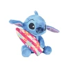 Mattel Disney pliušinis žaislas Stitch su lenta, 25 cm, mėlynas