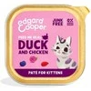 Edgard Cooper - Kitten Vetfood Paté antienos / vištienos - 85 g