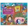 Eeboo - Oil Pastels 36 pcs - Yumi's Mushroom House (EPAS174)