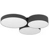 EGLO - Barbano-Z lubinis šviestuvas juodas 60,5x56x5 - RGB + TW - Zigbee, Bluetooth