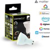 EGLO CONNECT-Z GU10 LED lemputė – reguliuojamo baltumo, pritemdoma, suderinama su „Zigbee“, „Matter“ ir „Thread“ sistemomis
