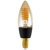 EGLO - E14 C35 spiralė, gintarinė - TW - Zigbee, Bluetooth
