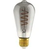 EGLO - E27 ST64 spiralė, dūmai - Šiltai balta - Zigbee, Bluetooth