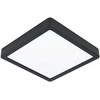 EGLO - Fueva-Z lubinis šviestuvas juodas 21x21 - TW - Zigbee, Bluetooth