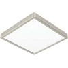 EGLO Fueva-Z Smart Ceiling Light – šlifuotas plienas, 28,5x28,5 cm, Zigbee ir Bluetooth
