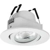 EGLO – „Saliceto-Z“ įleidžiamas šviestuvas – baltas, Ø8,8 cm – RGB + derinamas baltas – „Zigbee“ ir „Bluetooth“