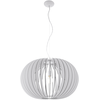 EGLO - Stellato pakabinamas šviestuvas - baltas - Ø70 cm - elegantiškas medinis dizainas