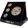 Envil - Resident Evil 4 Limited Edition Church Puzzle Medallion Set - Three smaller medallions: 38mm diameter each, One larger medallion: 85mm diameter, Total height: 18cm