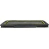 EXIT Silhouette ground sports trampoline 244x366cm - juodas
