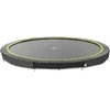 EXIT Silhouette ground sports trampoline ø427cm - juodas