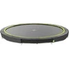 EXIT Silhouette ground sports trampoline ø366cm - juodas