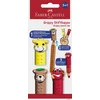 Faber-Castell – Neslystantys dangteliai – geltona, mėlyna ir raudona – 3 asorti (BC 110704)