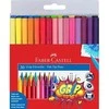 Faber-Castell - Pluoštiniai rašikliai Grip Color Marker rinkinys, 30 vnt (155335)
