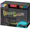Spalvoti pieštukai Faber-Castell Juodas Edition, 72 spalvos su suvyniojamu dėklu