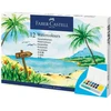 Akvareliniai dažai Faber-Castell Creative Studio, 12 spalvų + teptukas