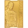 Fanatik Metal Gear Solid 2 - 24K Gold Plated Snake Ingot