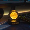Fizz Creations Lampa stołowa Lampka Lampa Pac-man Kryształowa Kula Led Retro Usb Dla Gracza 8cm / 320097