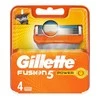 Gillete Skustuvo galvutės GILLETTE FUSION Power, 4 vnt.