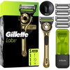 „Gillette Labs“ skustuvas su šveičiamąja juostele, „Champion Gold Edition“, žalias/juodas