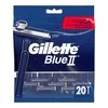 "Gillette Mėlyna II" vienkartiniai skustuvai 20 vienetų