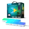 Lubinis šviestuvas Govee Mini Panel Lights (10 vnt.), RGBIC, Wi-Fi + Bluetooth LED panelės