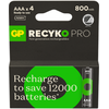 GP Battery GP - ReCyko Professional NiMH AAA įkraunamos baterijos, 85AAAHCB-2WB4, 4 vnt. pakuotėje