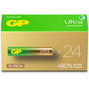 GP Battery GP - Ultra Alkaline baterijos, AAA dydžio, 24AU/LR03, 1,5 V, 24 vnt. pakuotė