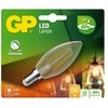 GP – LED lempos kaitinamoji mini žvakė, E14, DIM, 5W (40W), 470 lm