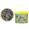 Hama Beads Hama - Maxi karoliukai - 3000 vnt + 4 lėkštės kibire (388806)