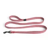 HAY - Dogs Leash Flat - S/M - Raudona and baltas stripe