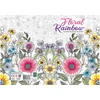 Hobby2You - Malebog A4 Floral Rainbow 32 sider (789877)