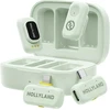 Hollyland - LARK A1 mikrofonai su USB-C+ Lightning - Mint Žalias