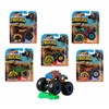 Mattel Žaisliniai Hot Wheels Monster Trucks automobiliai 1:64 rinkinys 8 vnt