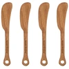 House Doctor - Eya sviesto peiliai - I15 cm - Nature - 4 vnt. rinkinys