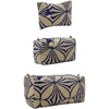 Kelioninis House Doctor - Toiletry Bag HDCare - Mėlyna - Set of 3 in Varying Sizes