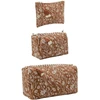 Kelioninis House Doctor - Toiletry Bag - Terracotta - Off-baltas and terracotta