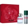 Hugo Boss - XMAS Hugo Man EDT 75 ml + Deo Purškiklis 150ml