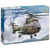 Italeri Eurocopter AS332 Super Puma sraigtasparnio modelis 1/72, 25,5 cm