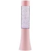 iTotal - Flared Glitter Lamp - Pastel Rožinė - 33.5 cm