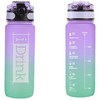 Itotal I-Drink - Tritano butelis - 750 ml violetinė ir akvamarino spalvos (ID2121)