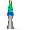 iTotal - Lava Lamp 36 cm - Sidabrinis Base, Mėlyna Liquid and Baltas Wax (XL1764)