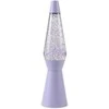 iTotal - Spaceship Glitter Lamp - Pastel Violetinė - 40 cm