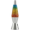 iTotal - Spaceship LED Glitter Lamp - Sidabrinis base and rainbow glitter (XL3340)