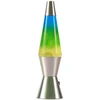 iTotal - Spaceship LED Lava Lamp with Chrome Base - Geltona/Mėlyna (XL3322)