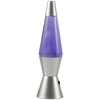 iTotal - Spaceship LED Lava Lamp with Sidabrinis Base - Violetinė (XL3325)