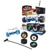 Jakks Pacific, 4 padangos + turbo paleidimo sistema, Jakks Pacific, smagračiai, Mėlyna, berniukams