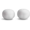 Kähler - Hammershøi druskos ir pipirų rinkinys - H6 cm - Baltas
